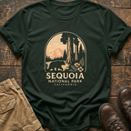 Sequoia National Park California Hiking Tee
