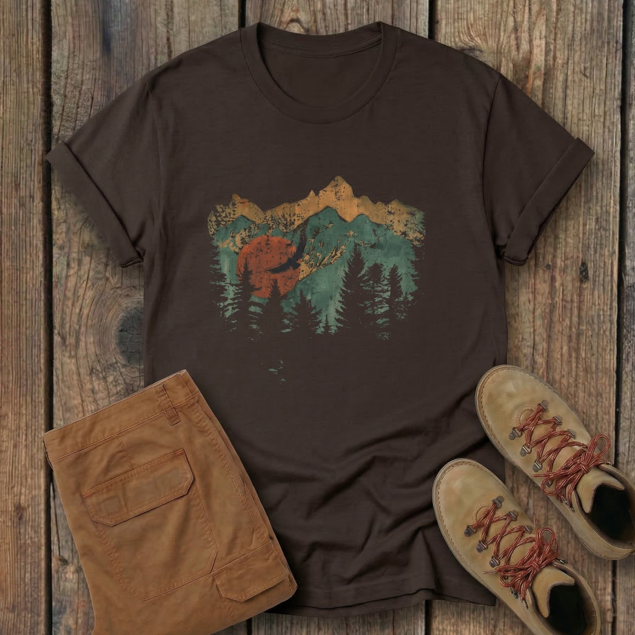 Eagle Sun Mountain Hike Tee