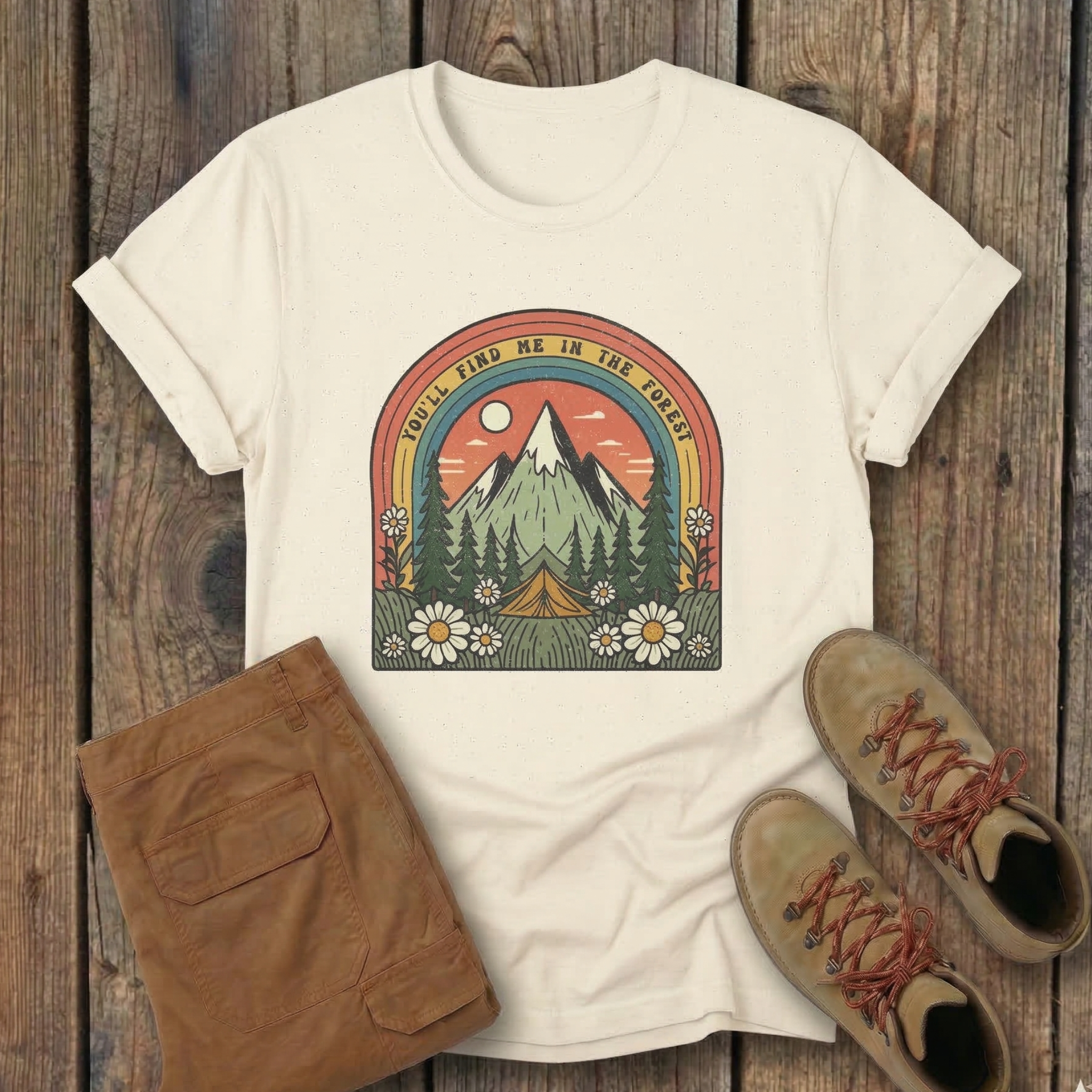 You'll Find Me In The Forest Tee