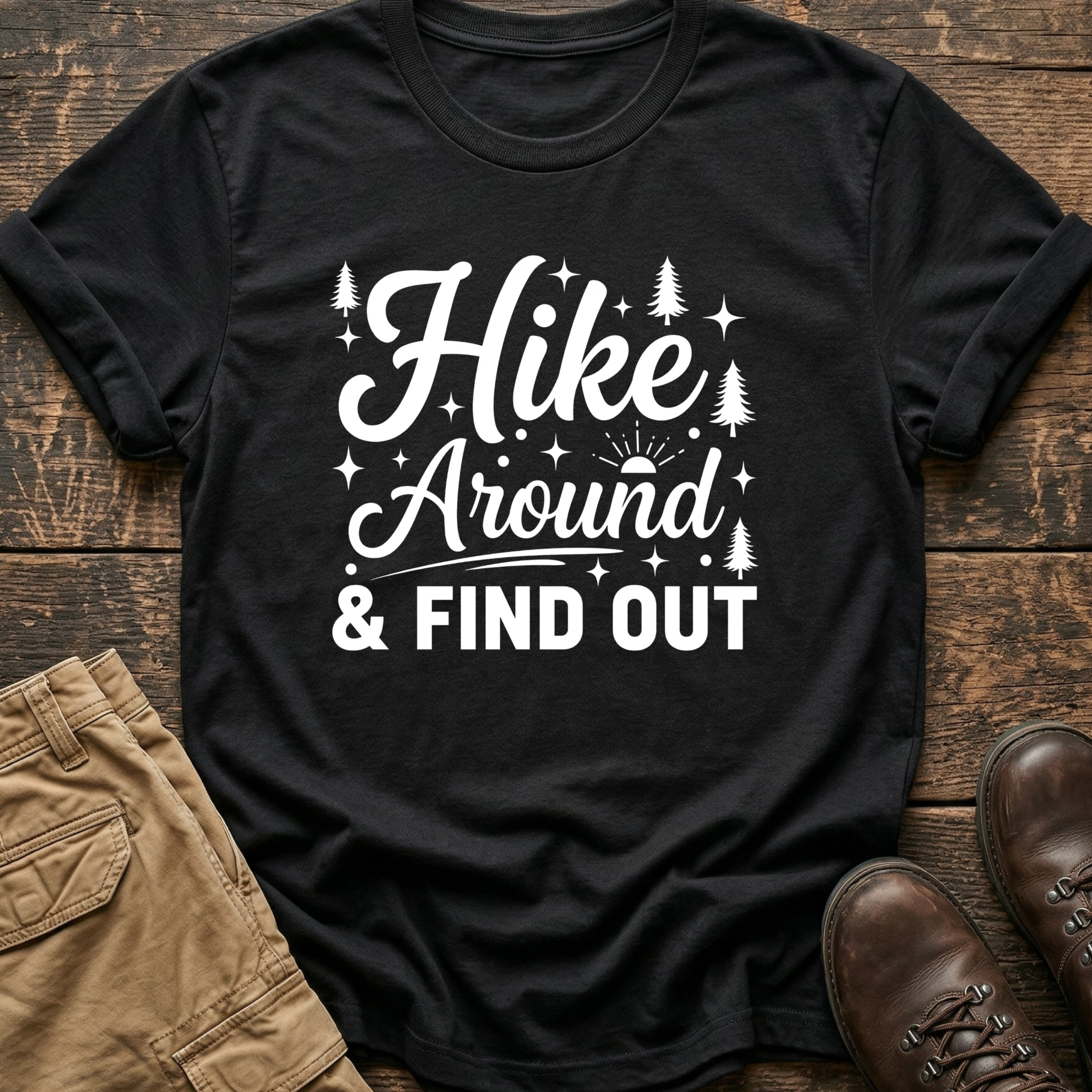 Hike Around And Find Out Tee