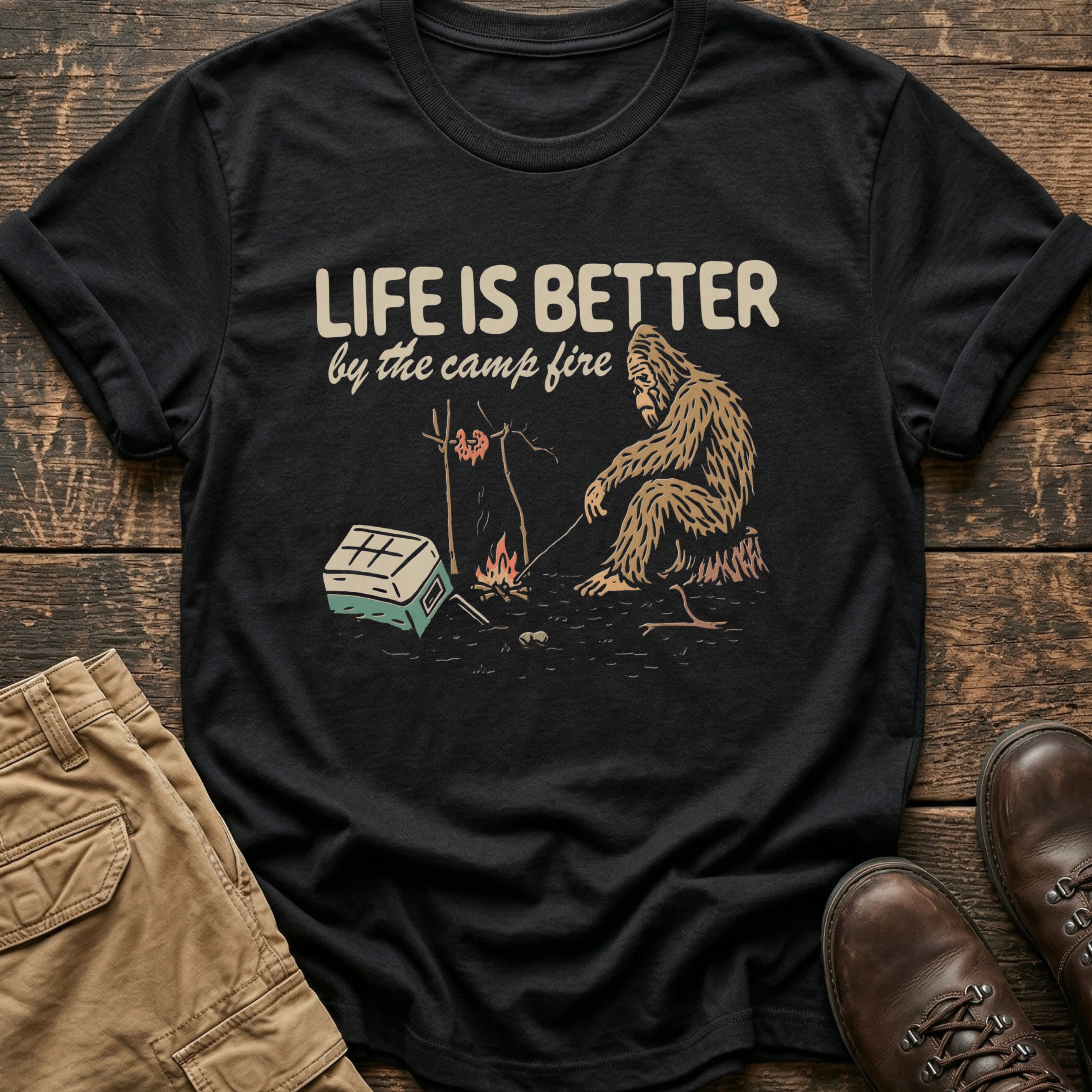 Life Is Better By The Camp Fire Tee