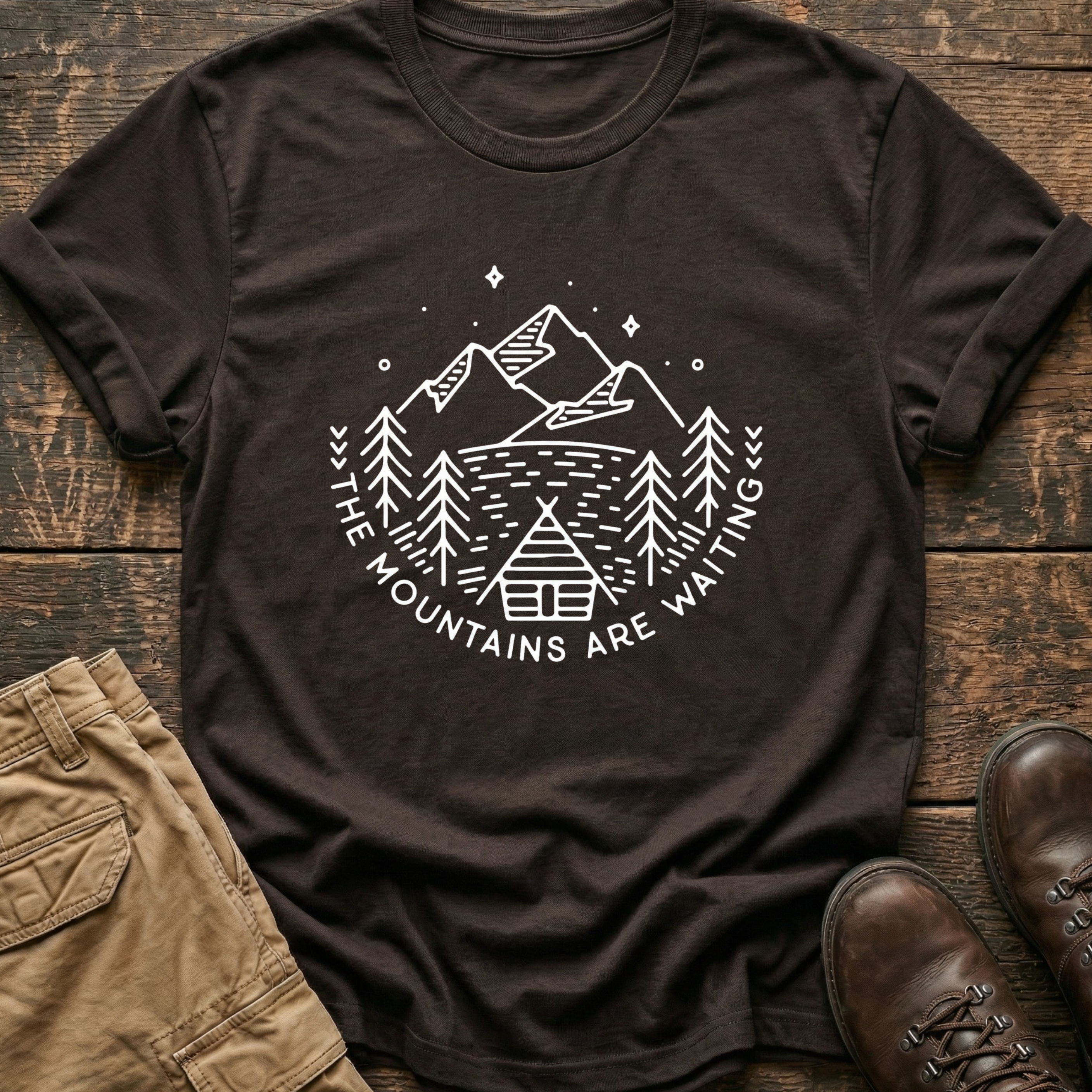 The Mountains Are Waiting Tee
