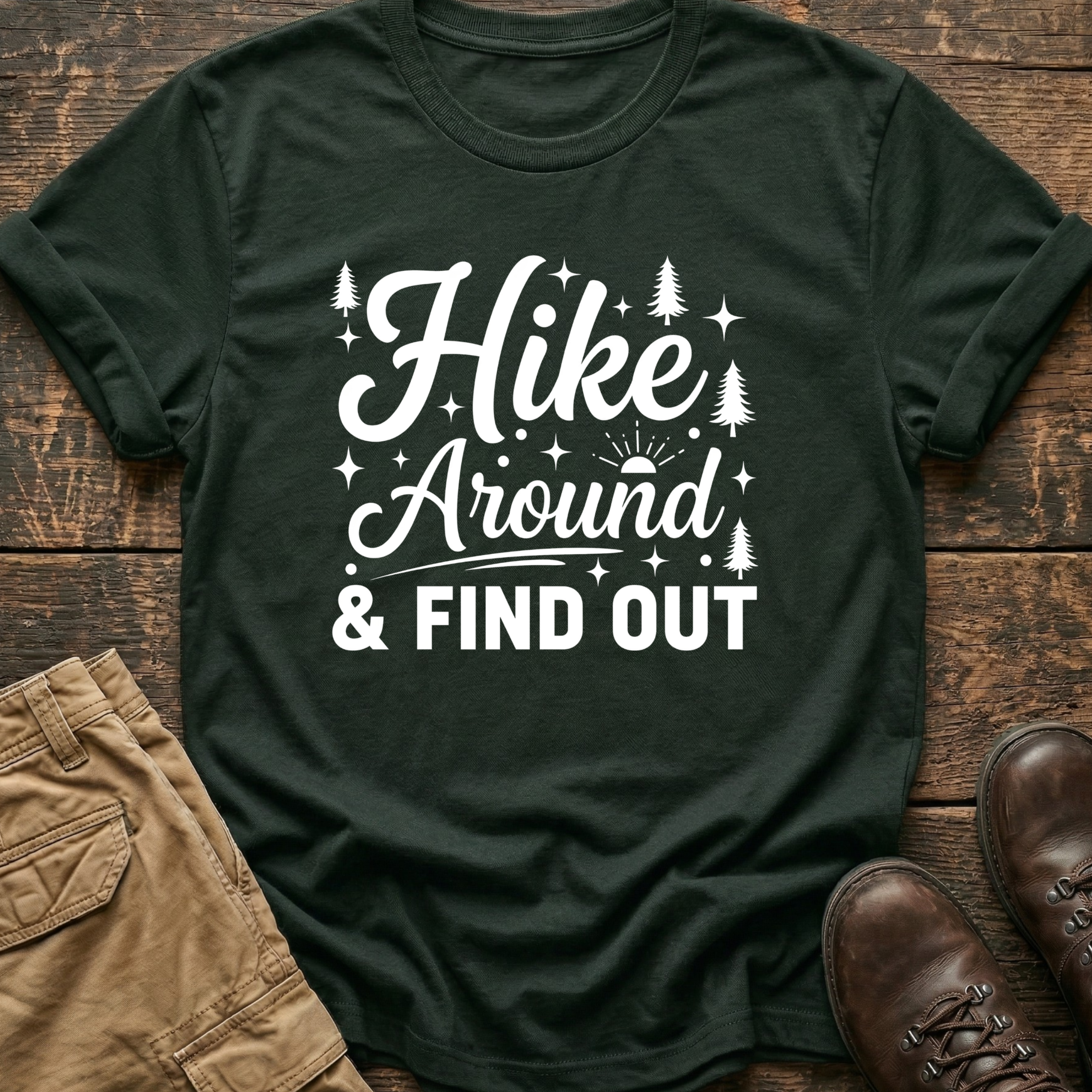 Hike Around And Find Out Tee