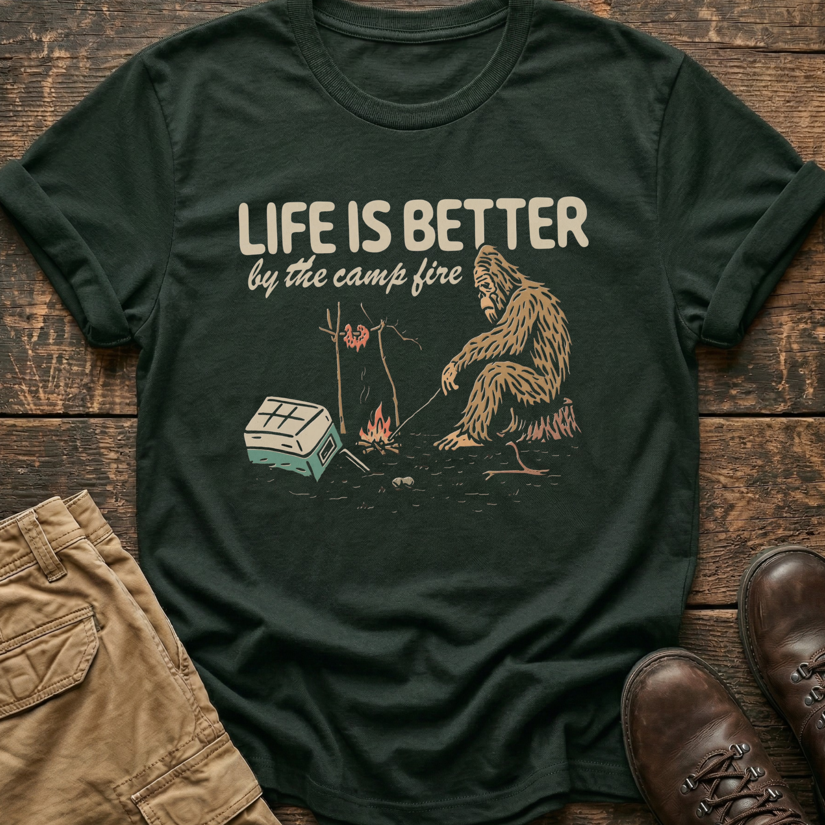 Life Is Better By The Camp Fire Tee