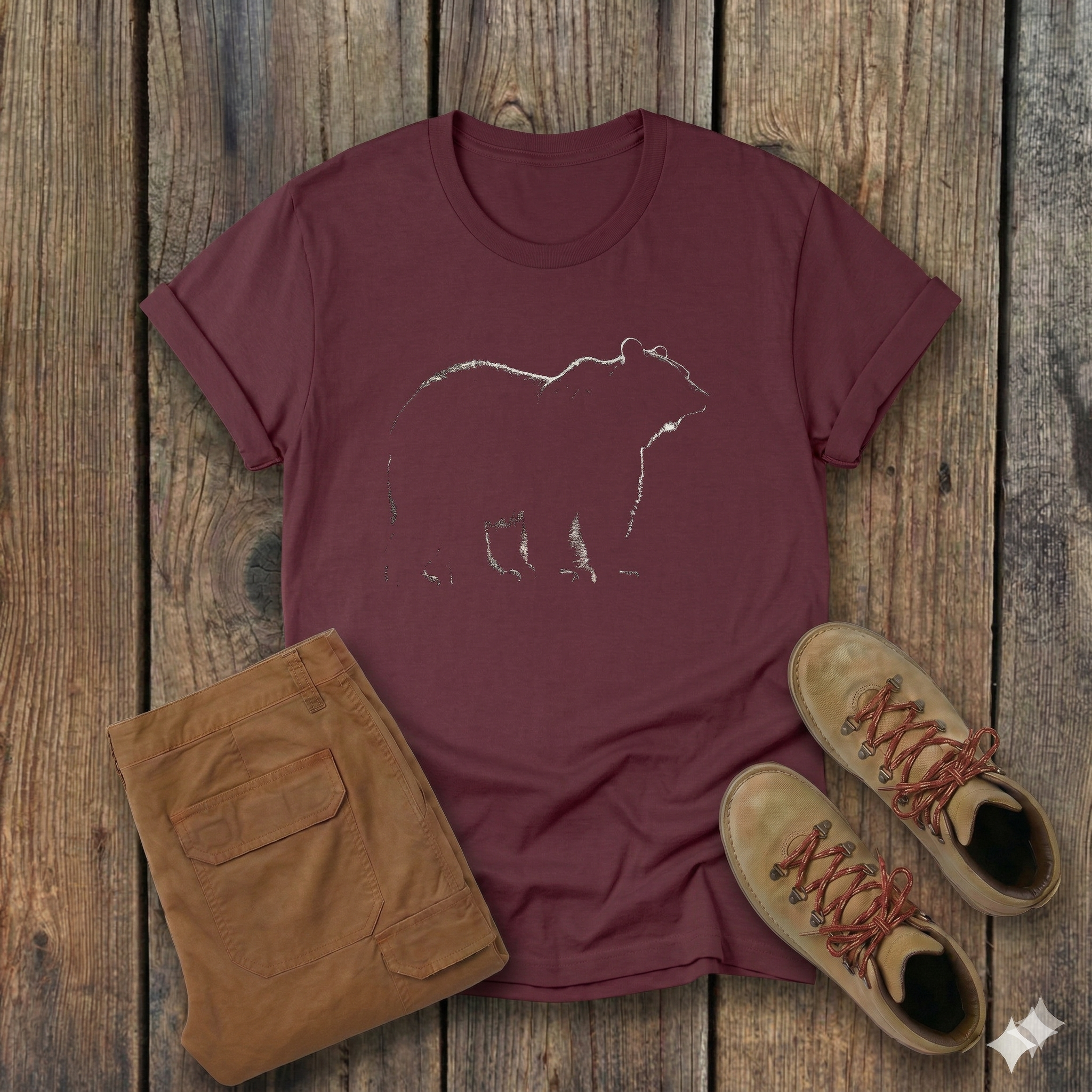 Bear Hiking Club Tee