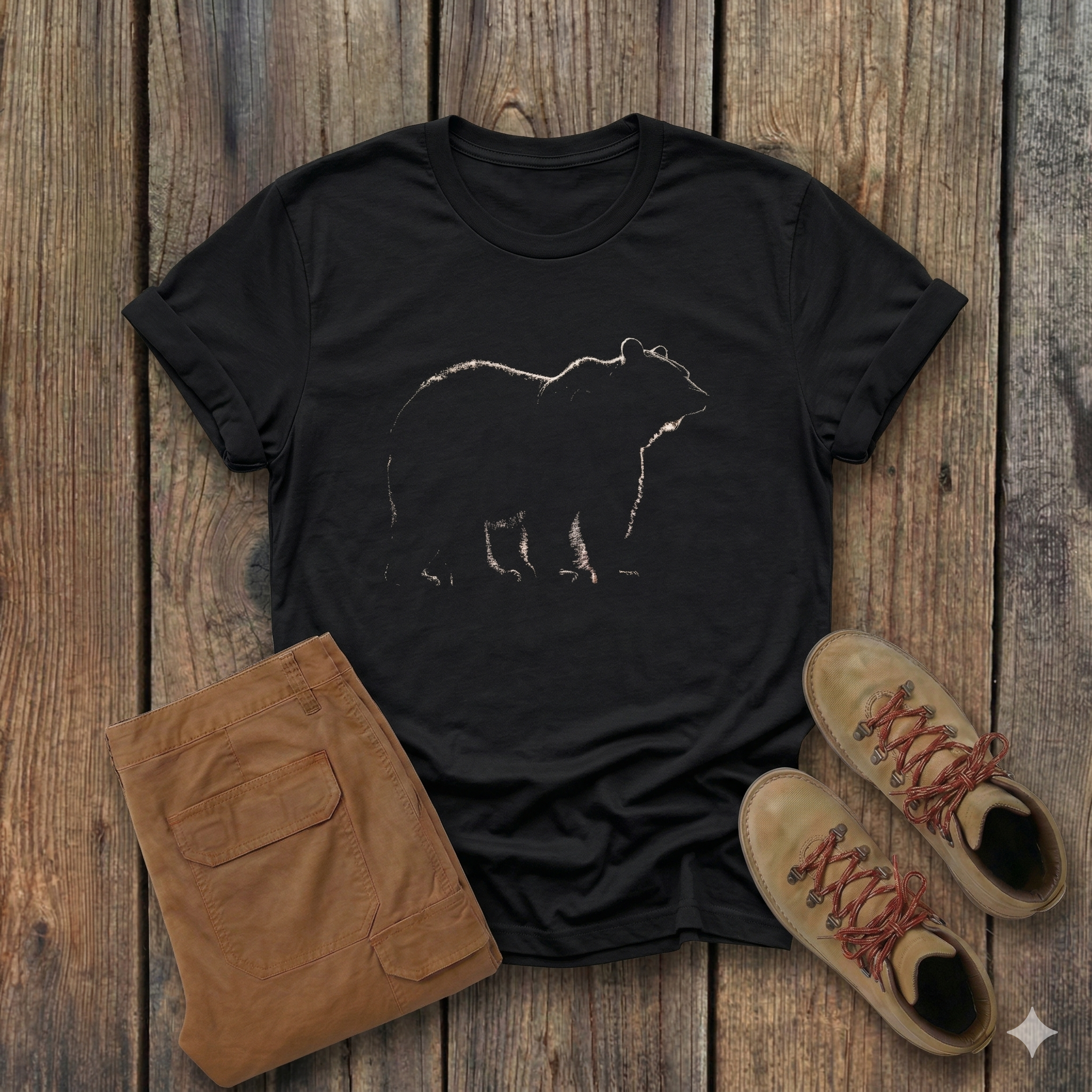 Bear Hiking Club Tee