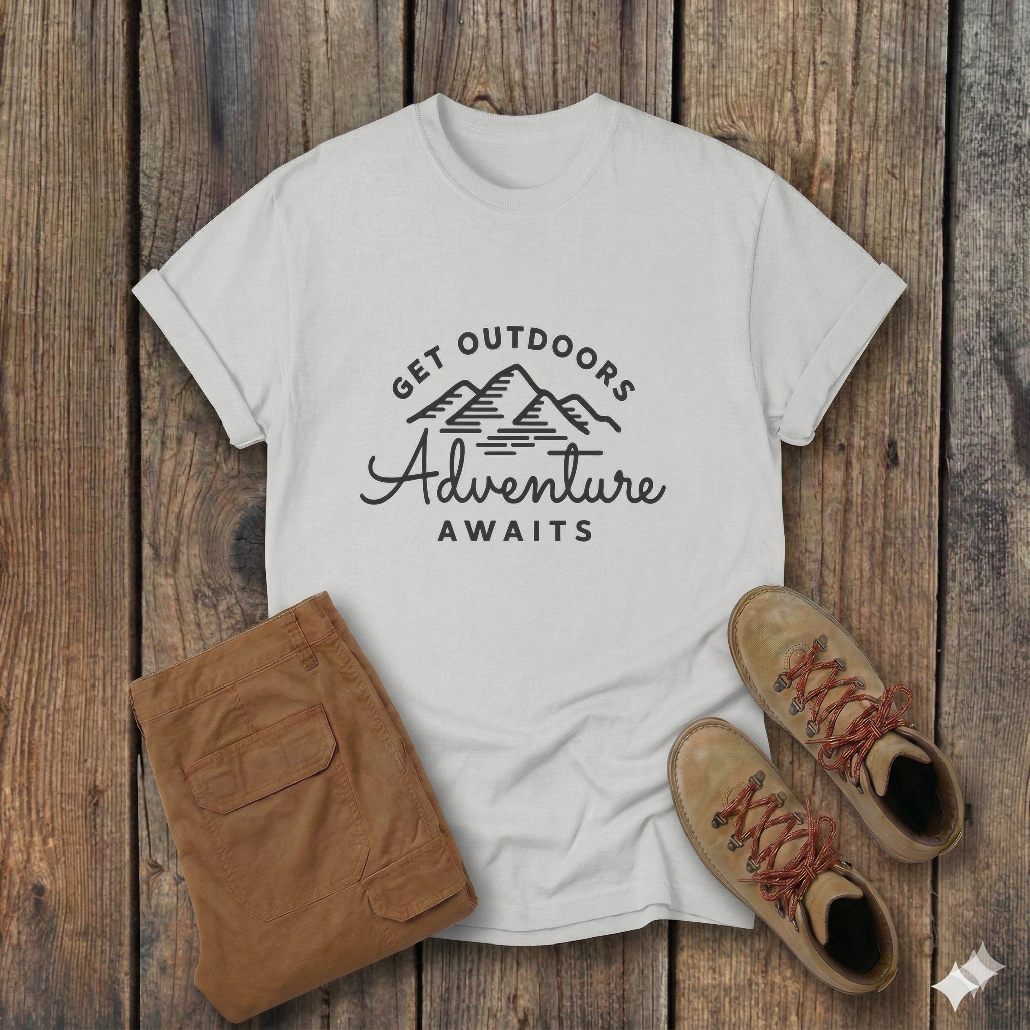 Get Outdoors Adventure Awaits Tee