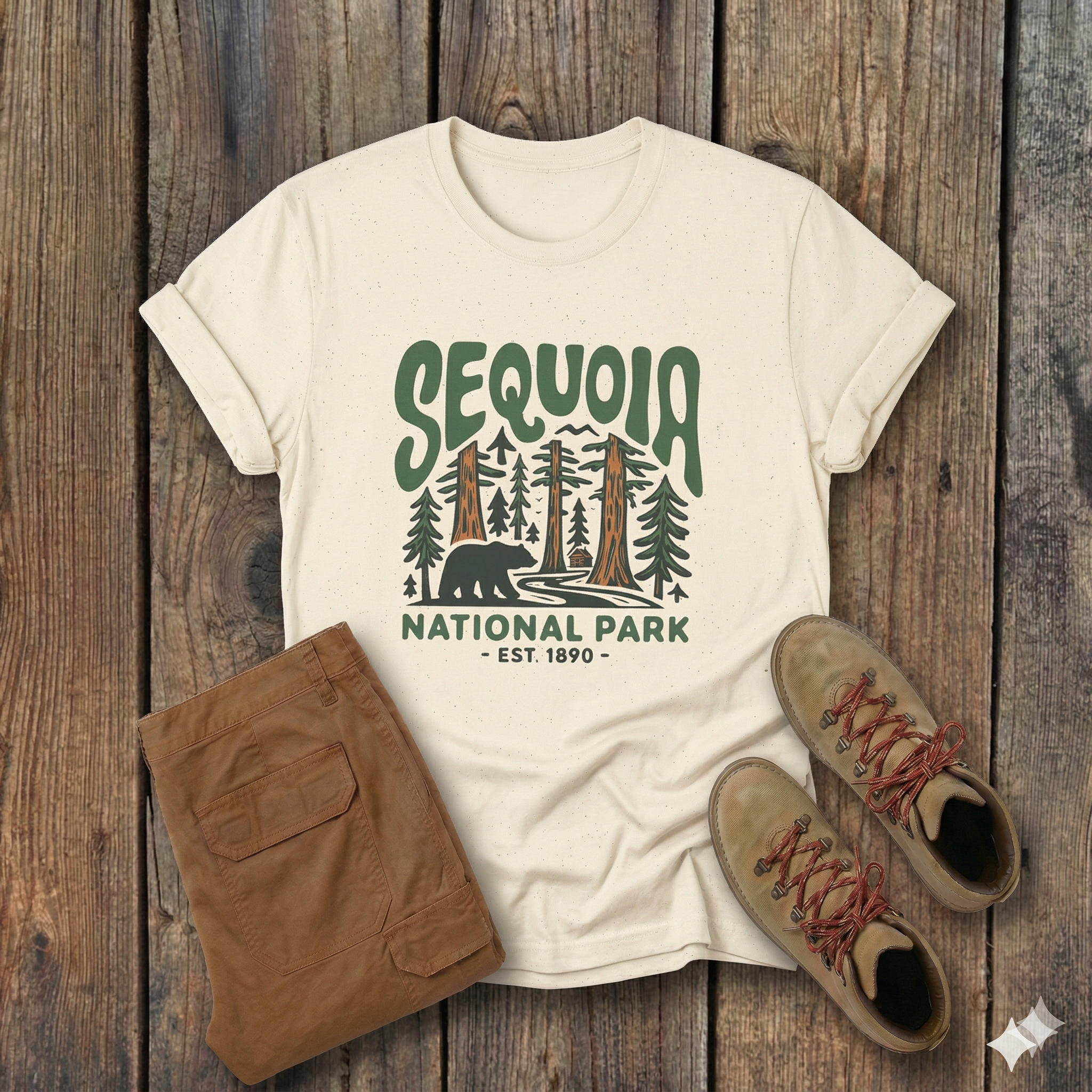 Sequoia National Park Hiking Tee