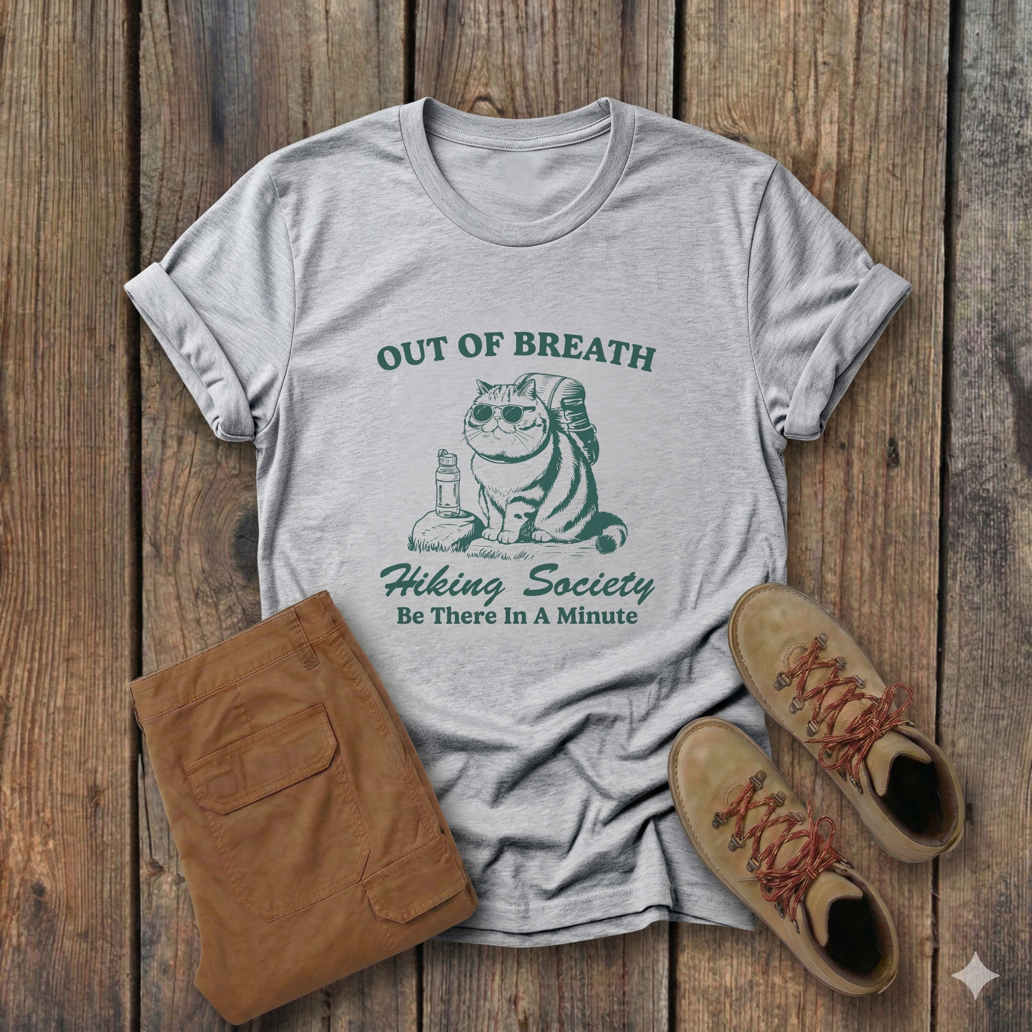 Out of Breath Hiking Tee