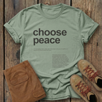 Choose Peace Hiking Tee