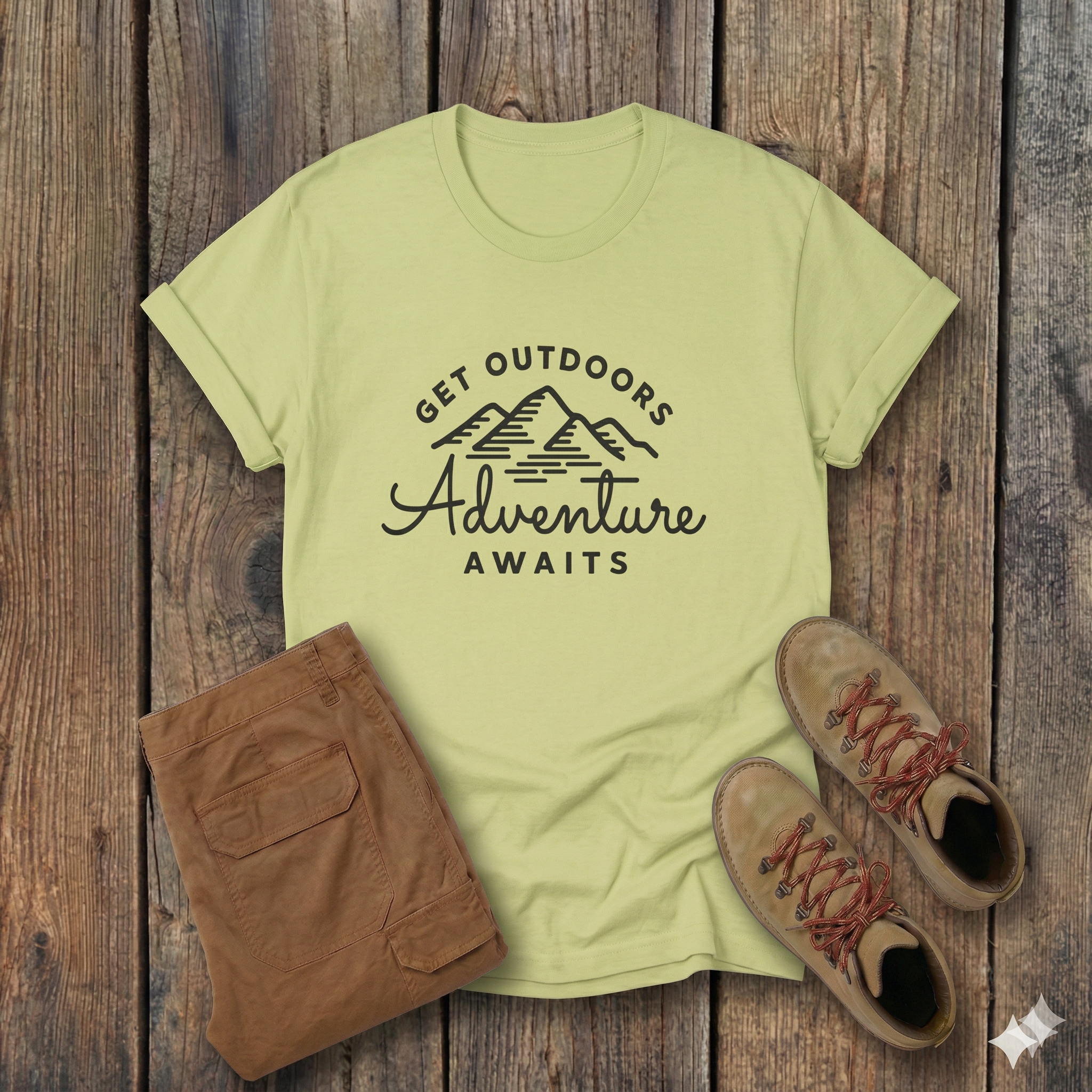 Get Outdoors Adventure Awaits Tee