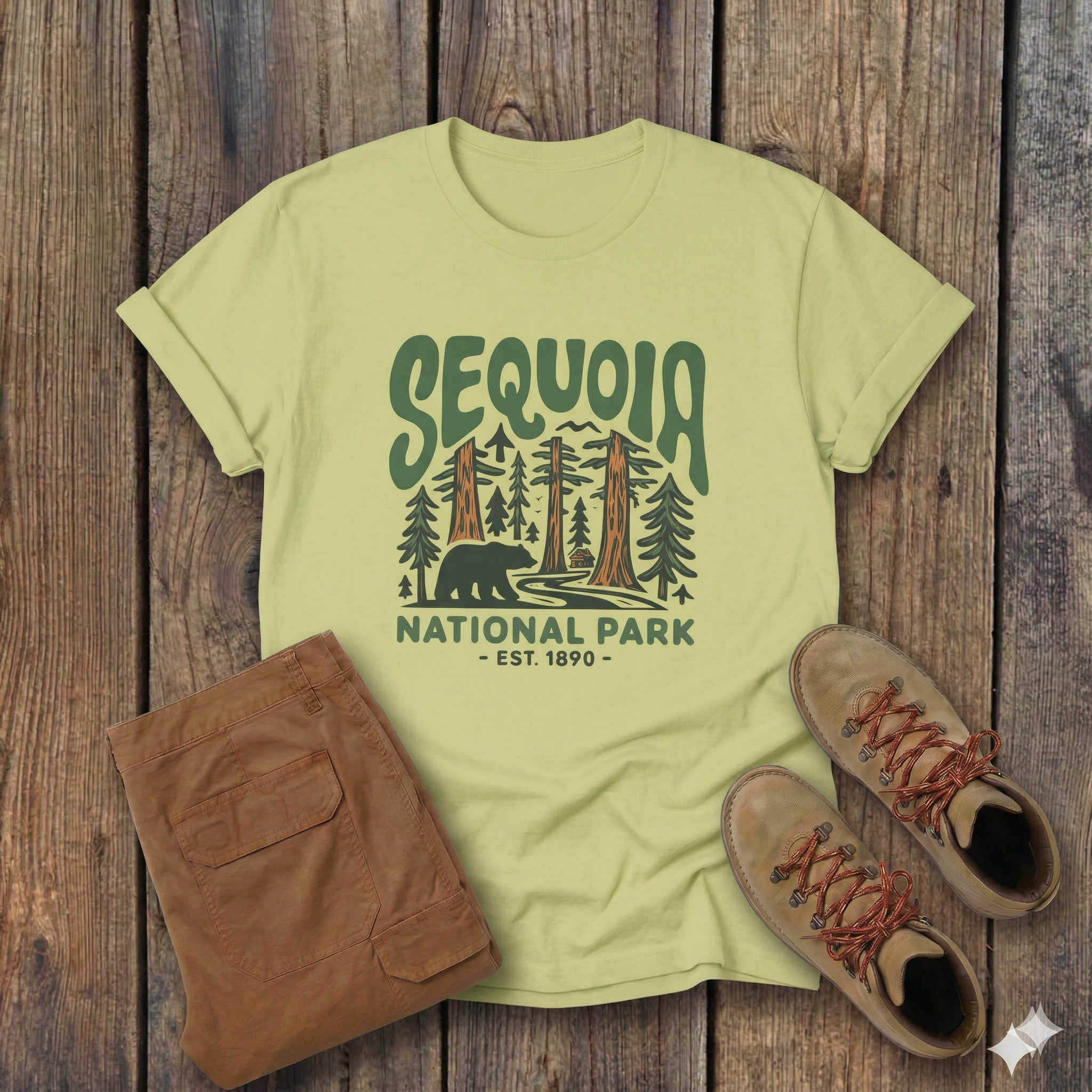Sequoia National Park Hiking Tee