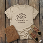 Get Outdoors Adventure Awaits Tee