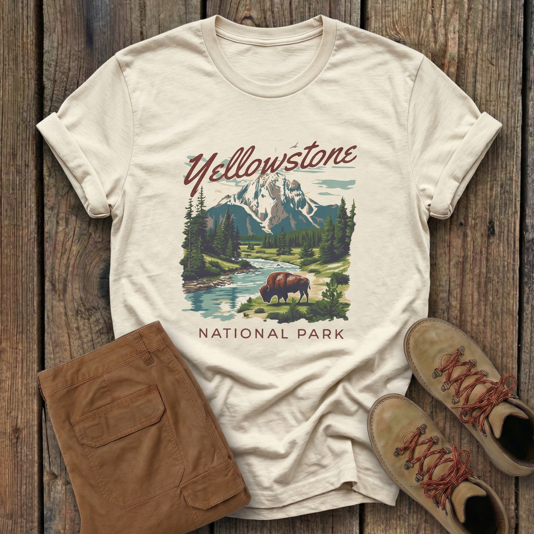 Yellow Stone National Park Tee