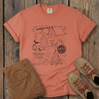 Let's Go Camping — Outdoor Adventure Graphic Tee