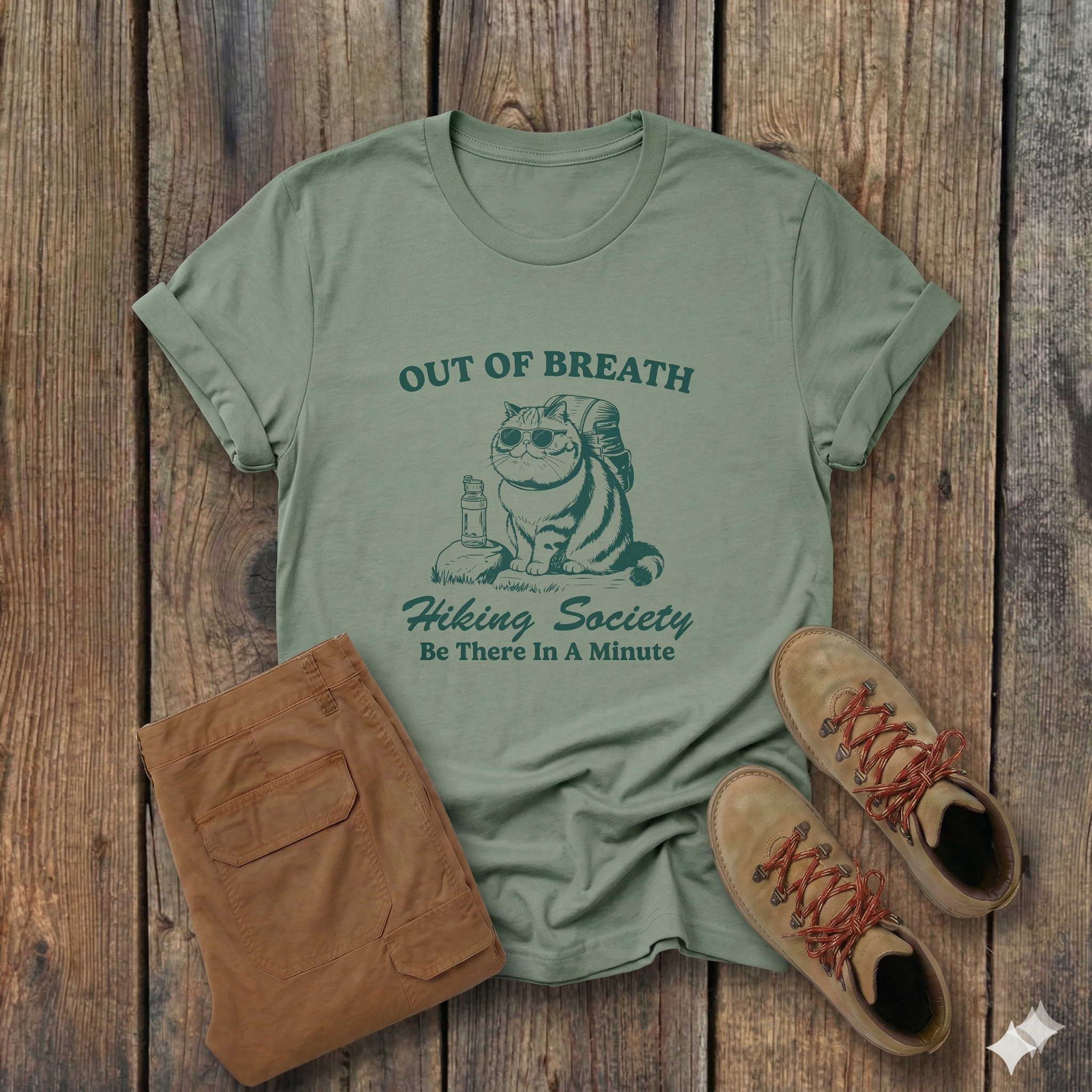Out of Breath Hiking Tee
