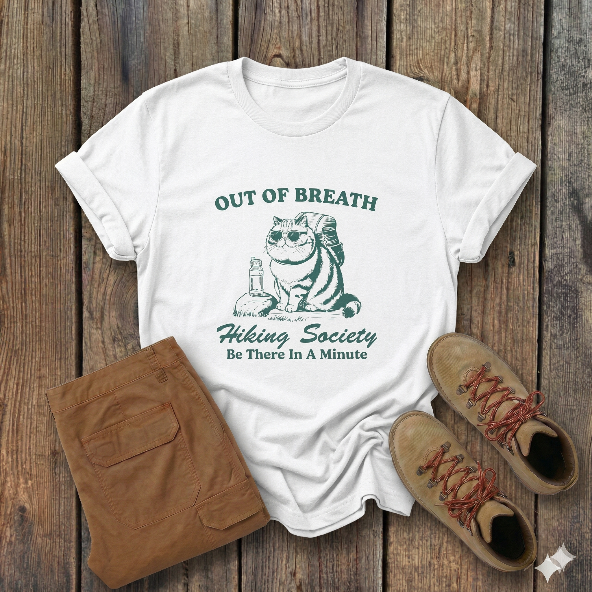 Out of Breath Hiking Tee