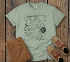 Let's Go Camping — Outdoor Adventure Graphic Tee