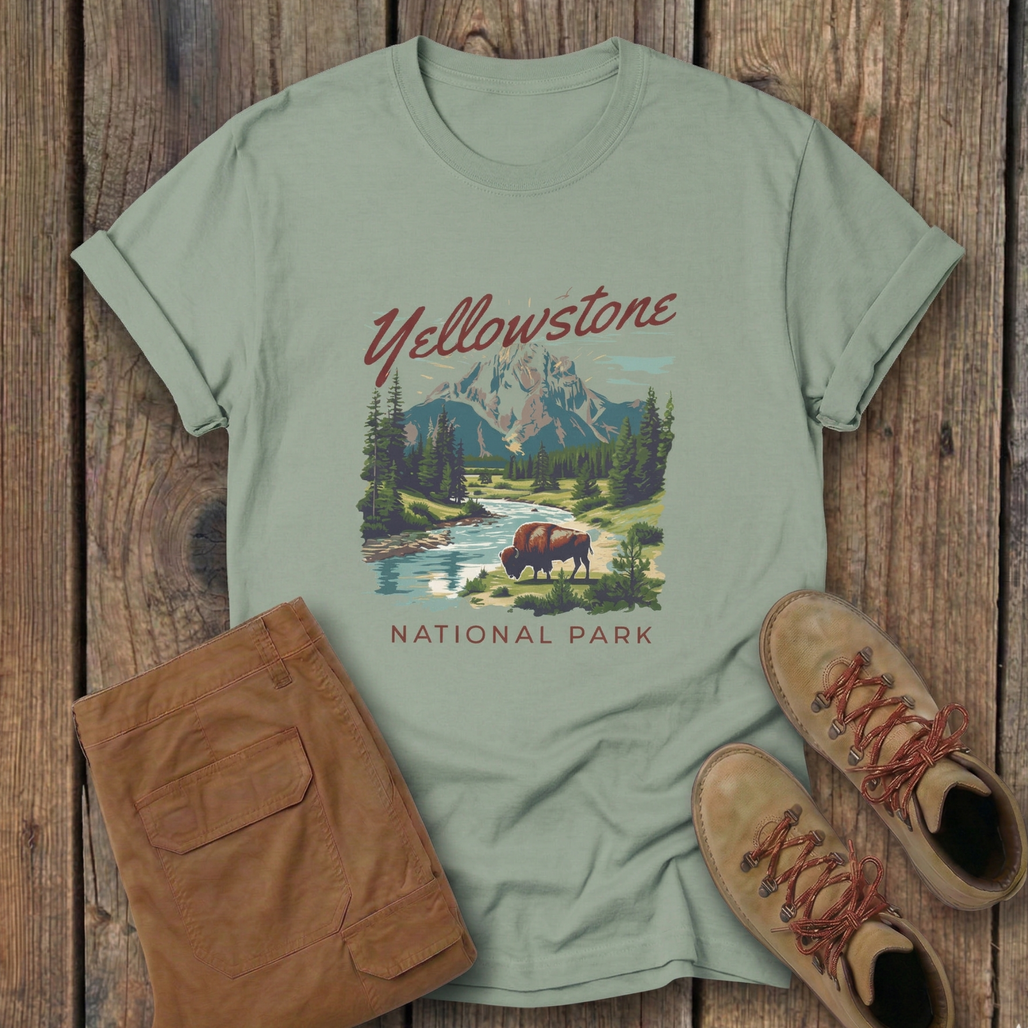 Yellow Stone National Park Tee