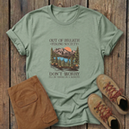 Out of Breath Hiking Society - Mountain Lake Graphic Tee