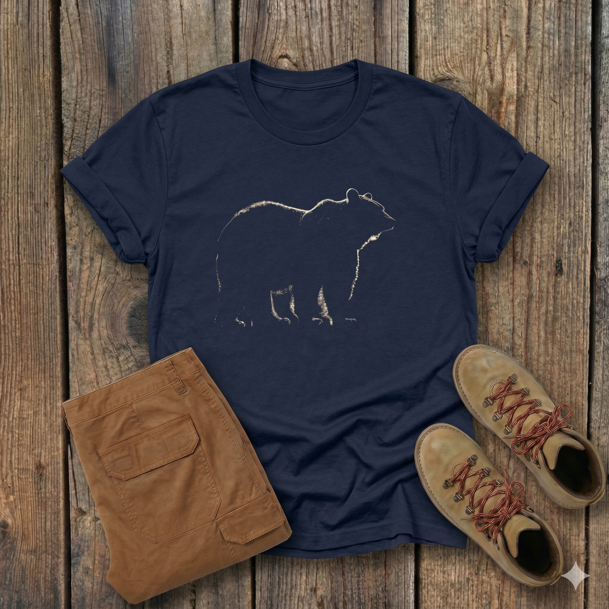 Bear Hiking Club Tee