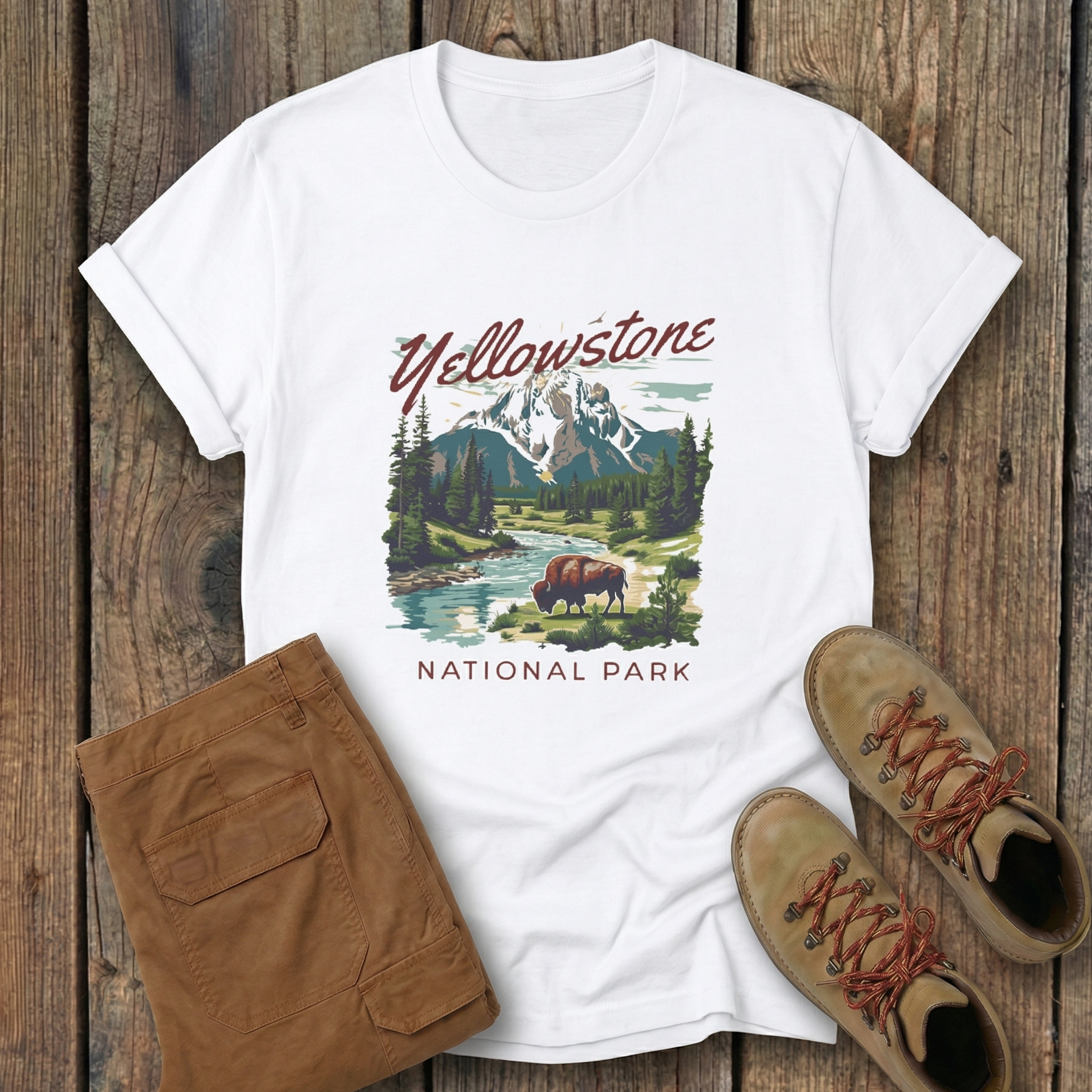 Yellow Stone National Park Tee