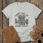 Scenic Route T-Shirt — Backpacking Adventure Graphic Tee