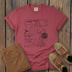 Let's Go Camping — Outdoor Adventure Graphic Tee