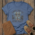 Scenic Route T-Shirt — Backpacking Adventure Graphic Tee
