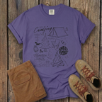 Let's Go Camping — Outdoor Adventure Graphic Tee