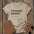 Choose Peace Hiking Tee