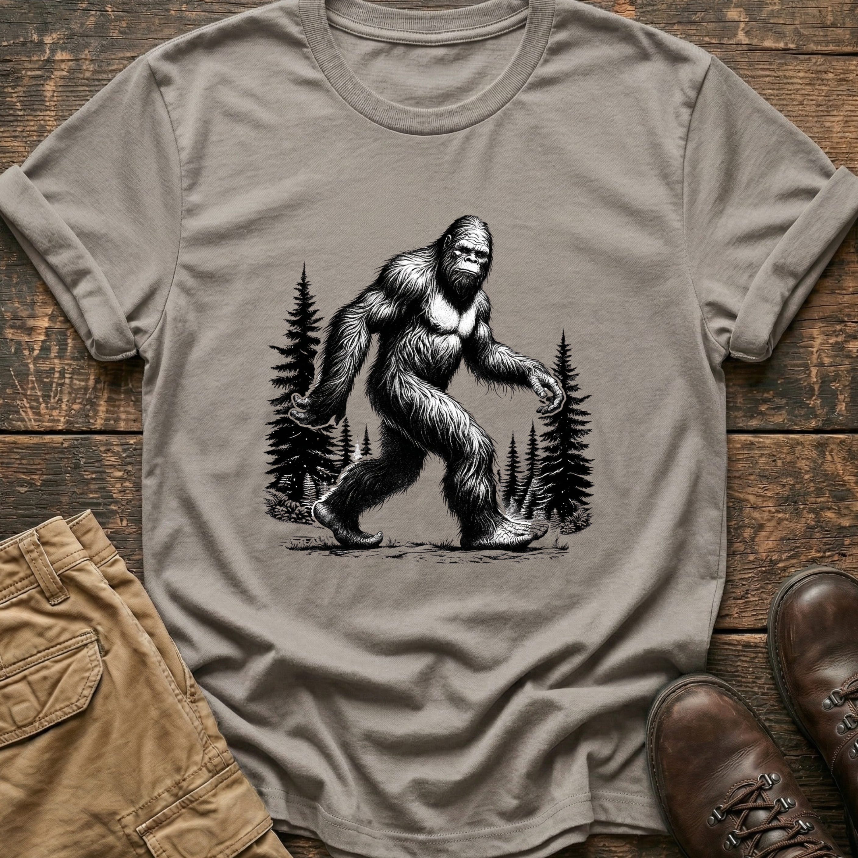 Sasquatch Hiking Tee