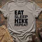 Eat Sleep Hike Repeat Tee