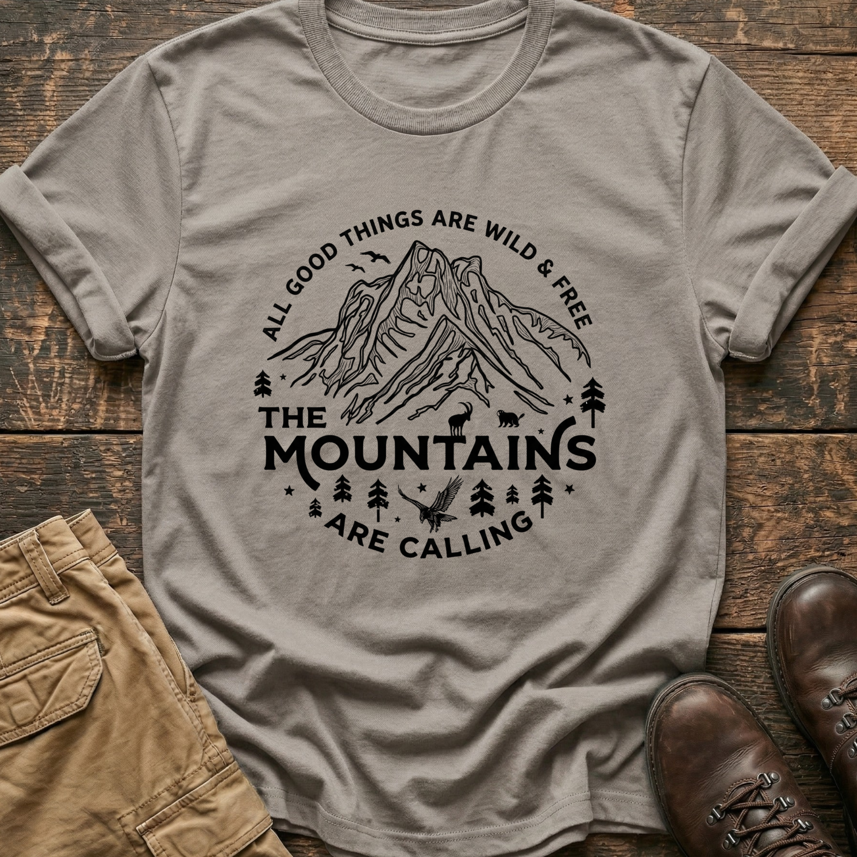 All Good Things Are Wild And Free Tee