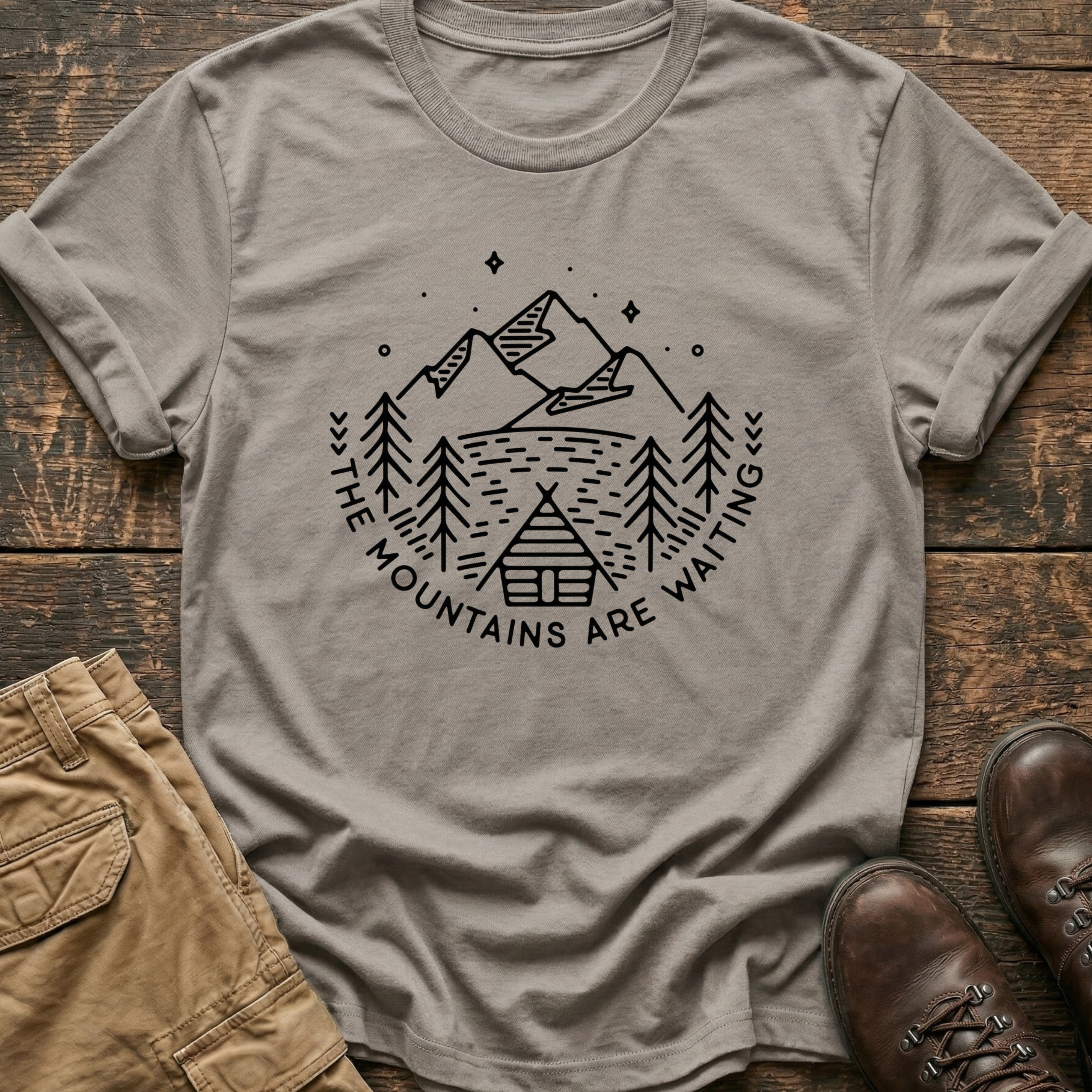 The Mountains Are Waiting Tee