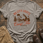 No City Lights Just Campfire Nights Tee