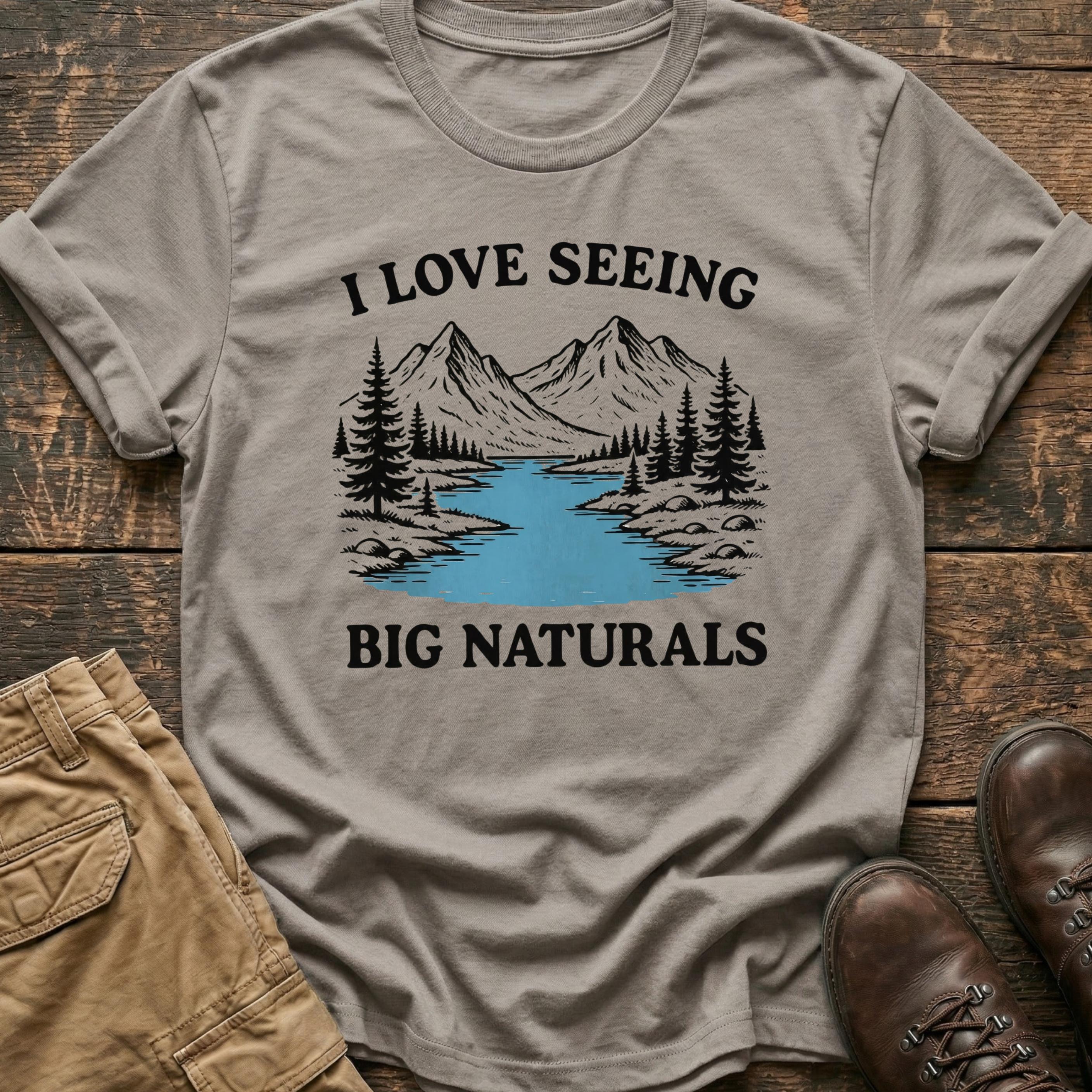 I Love Seeing Big Naturals Tee