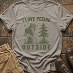 I Love Peeing Outside Tee