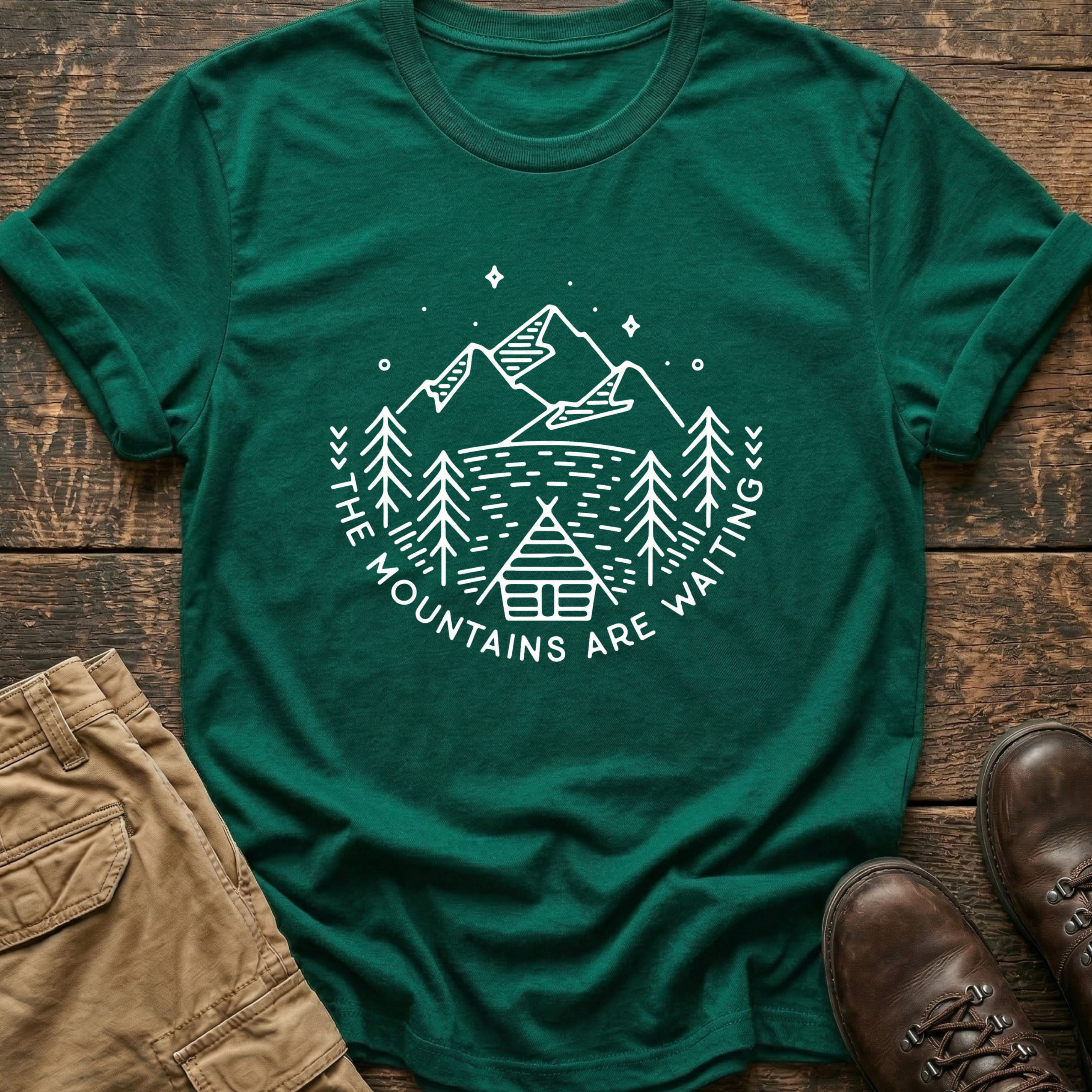 The Mountains Are Waiting Tee
