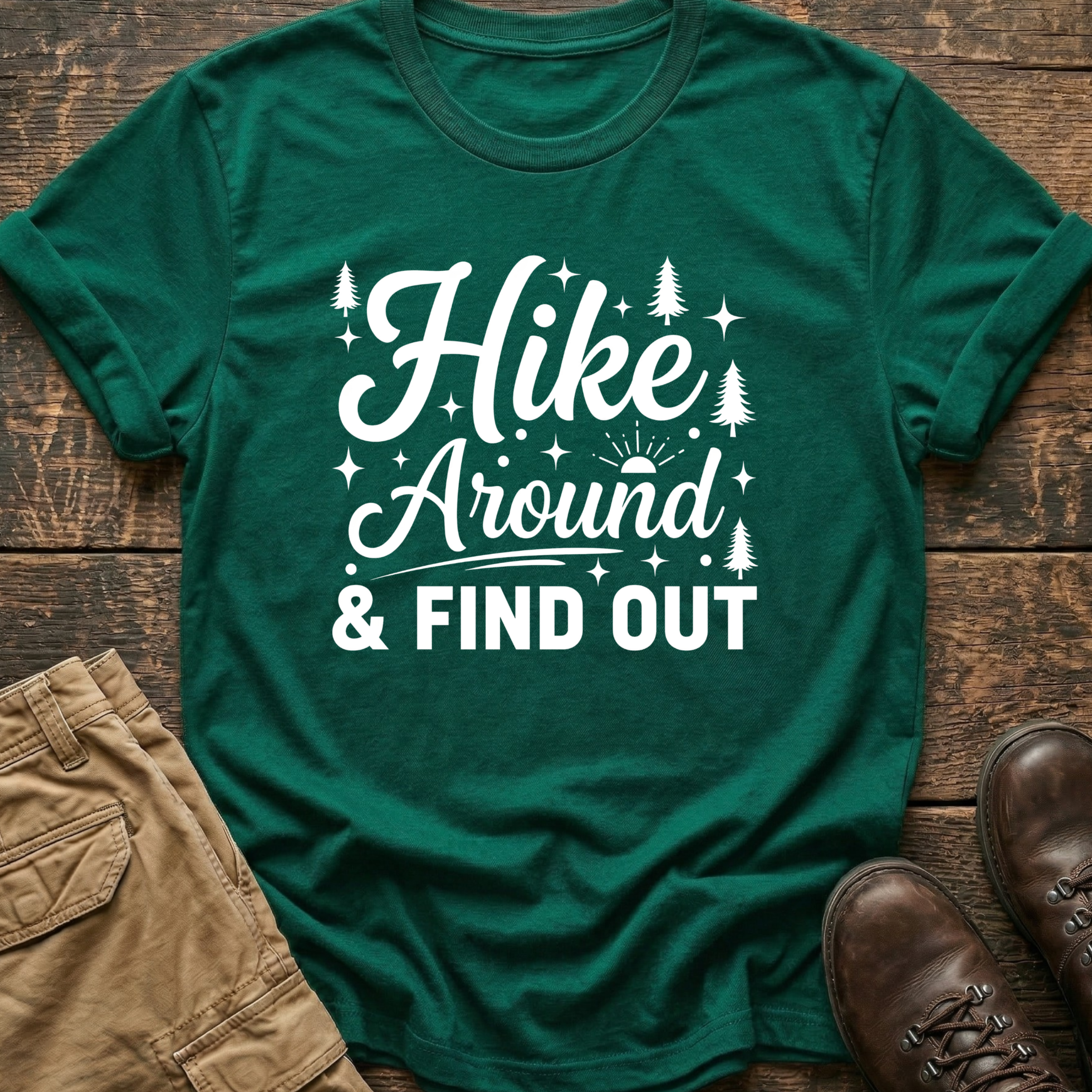 Hike Around And Find Out Tee