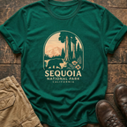Sequoia National Park California Hiking Tee