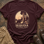 Sequoia National Park California Hiking Tee
