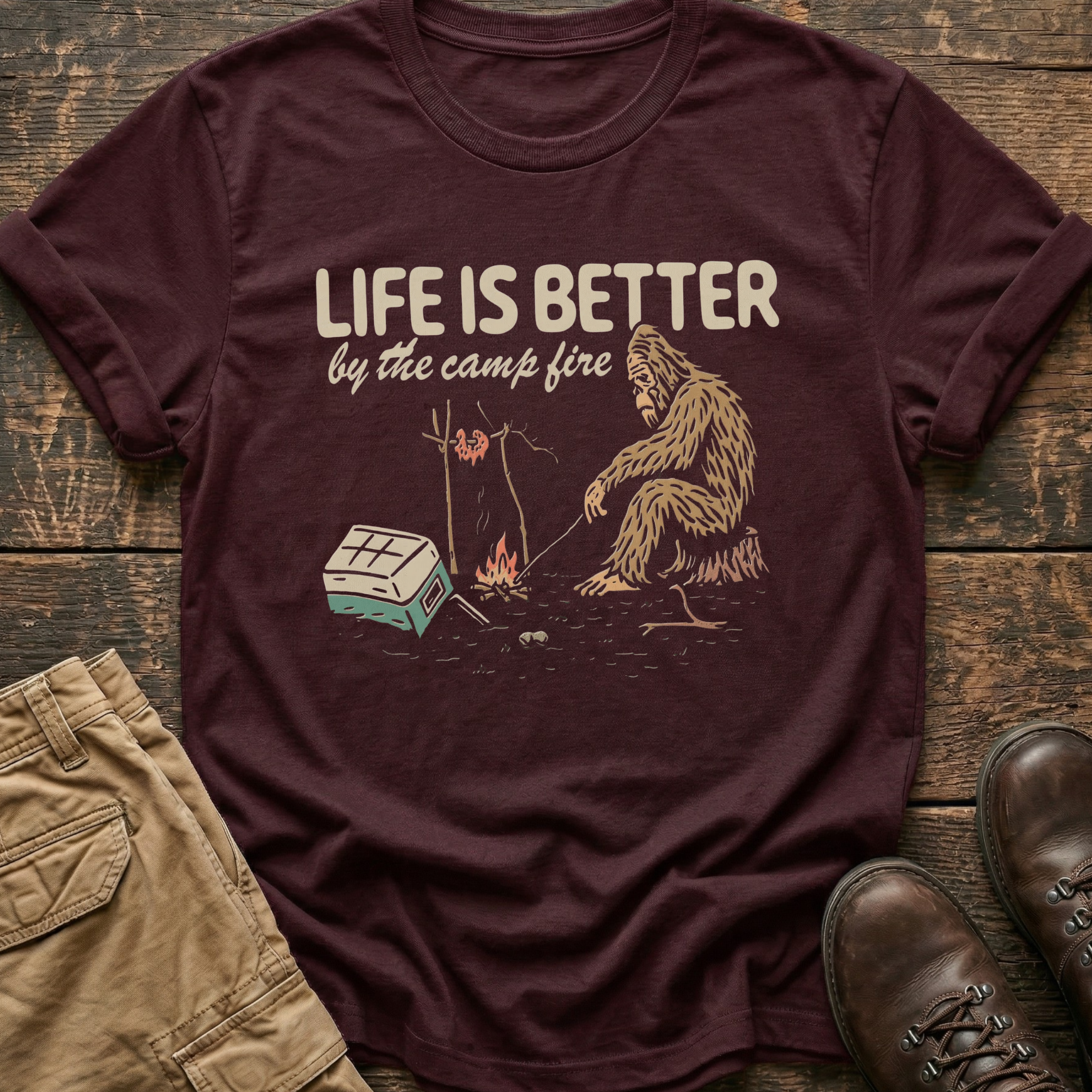 Life Is Better By The Camp Fire Tee