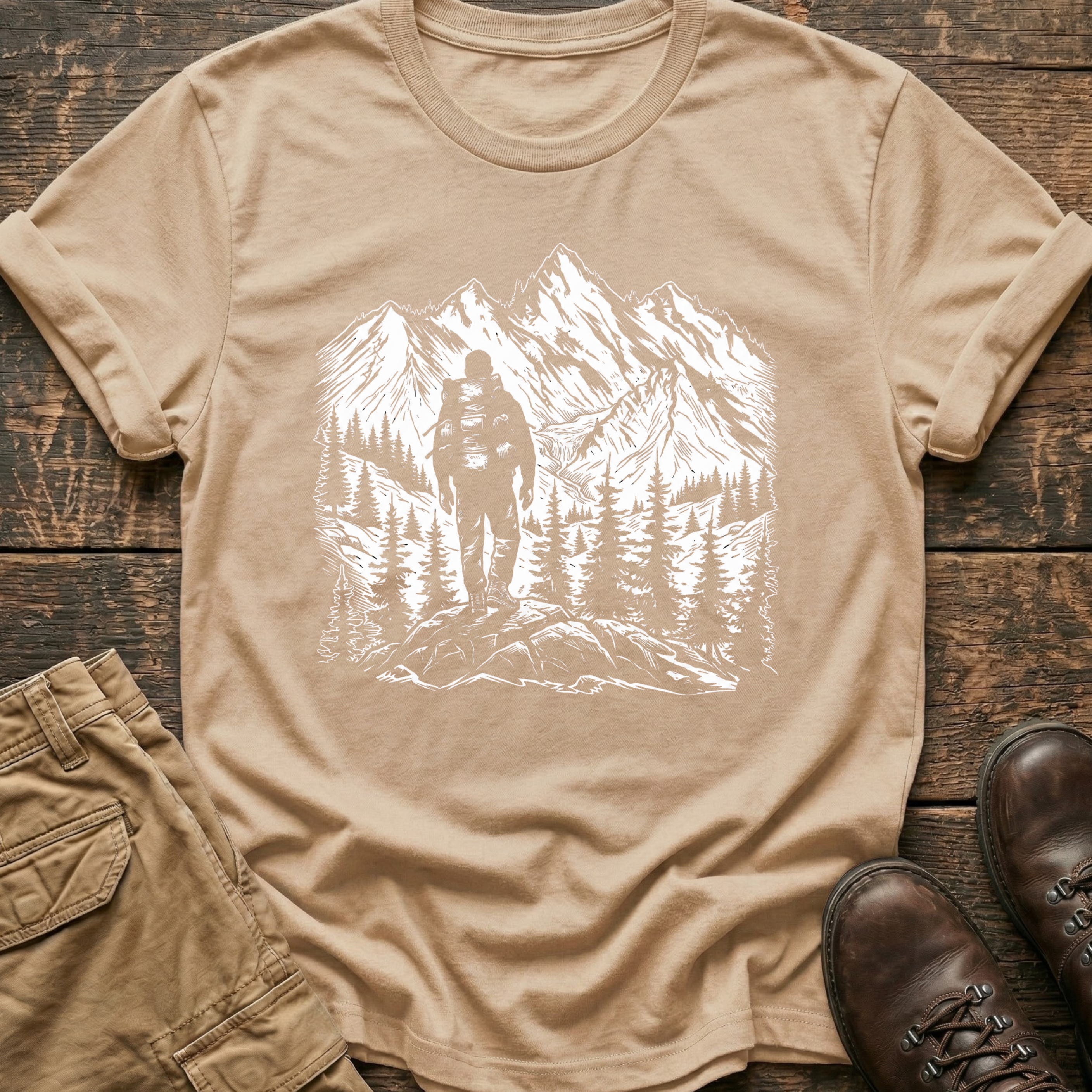 Mountain Man Hiking Tee