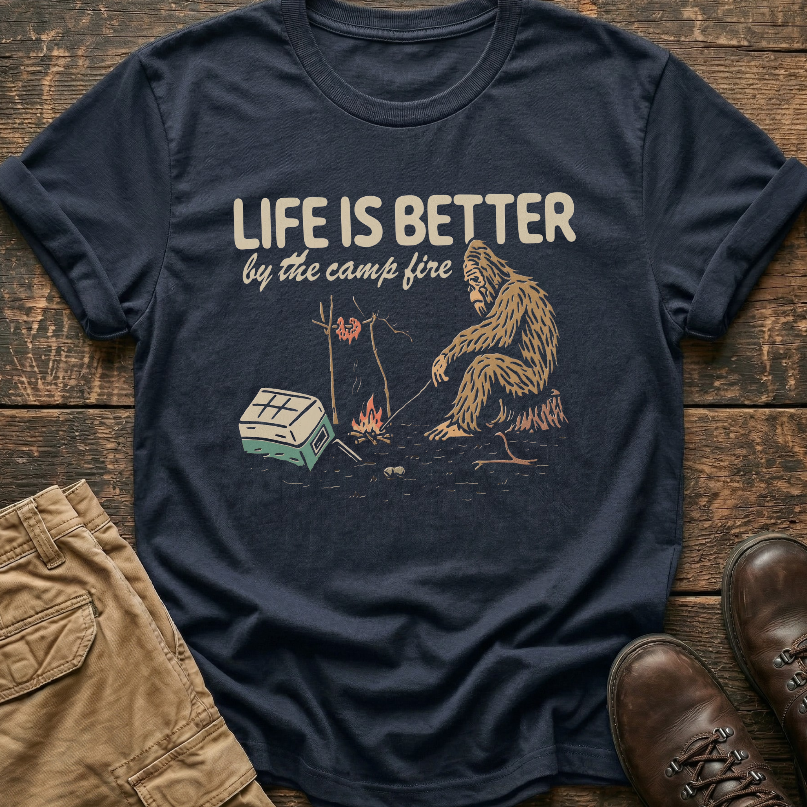 Life Is Better By The Camp Fire Tee