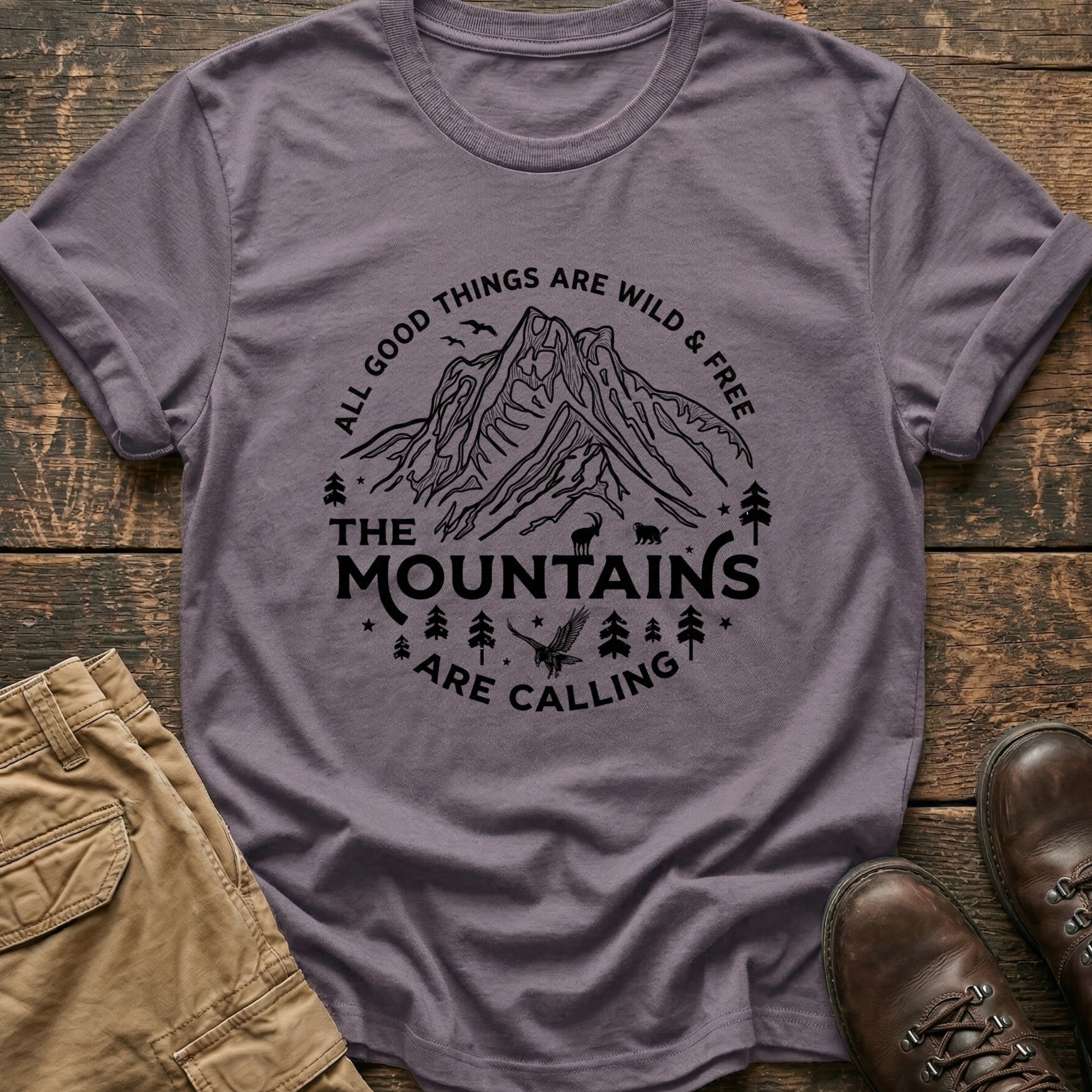 All Good Things Are Wild And Free Tee