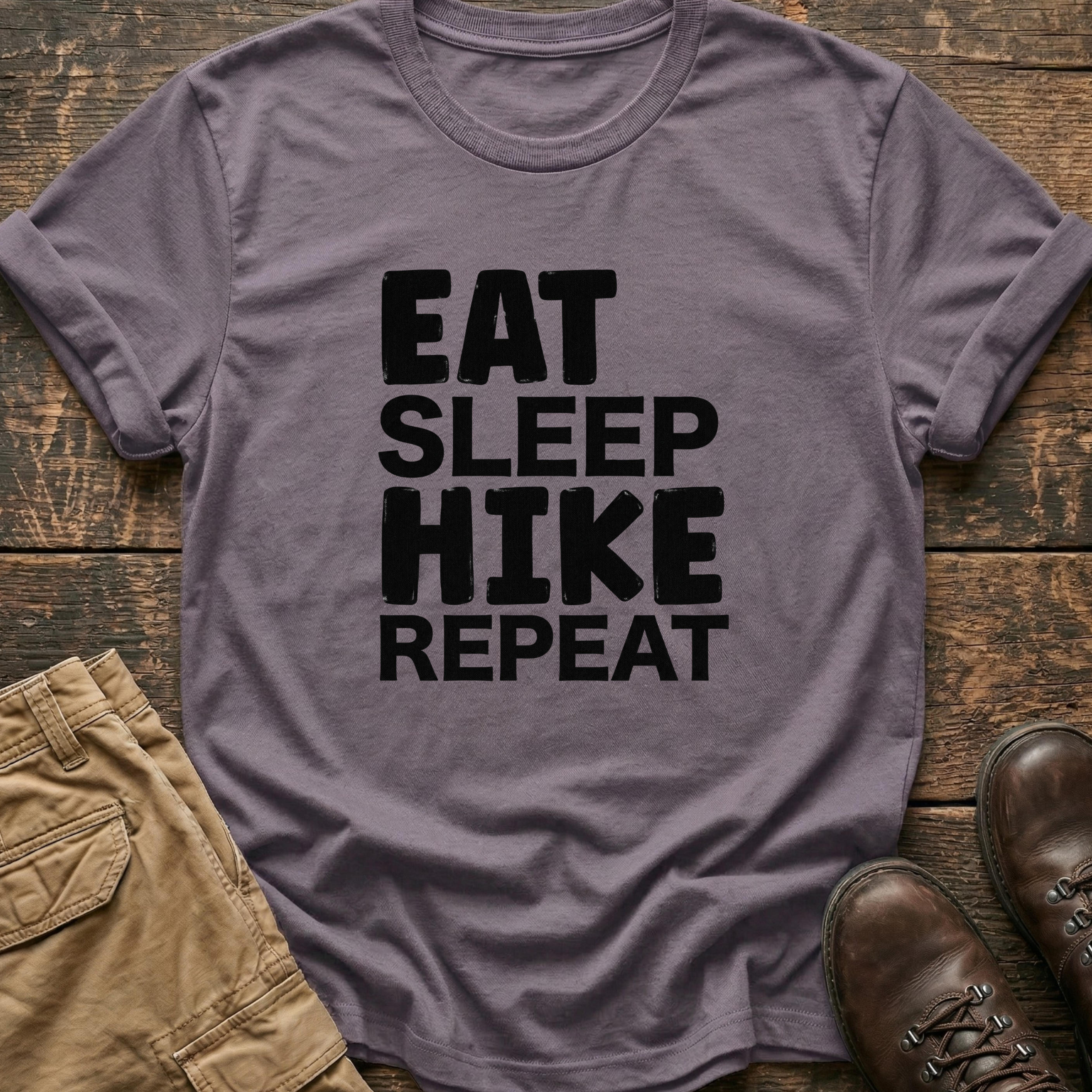 Eat Sleep Hike Repeat Tee