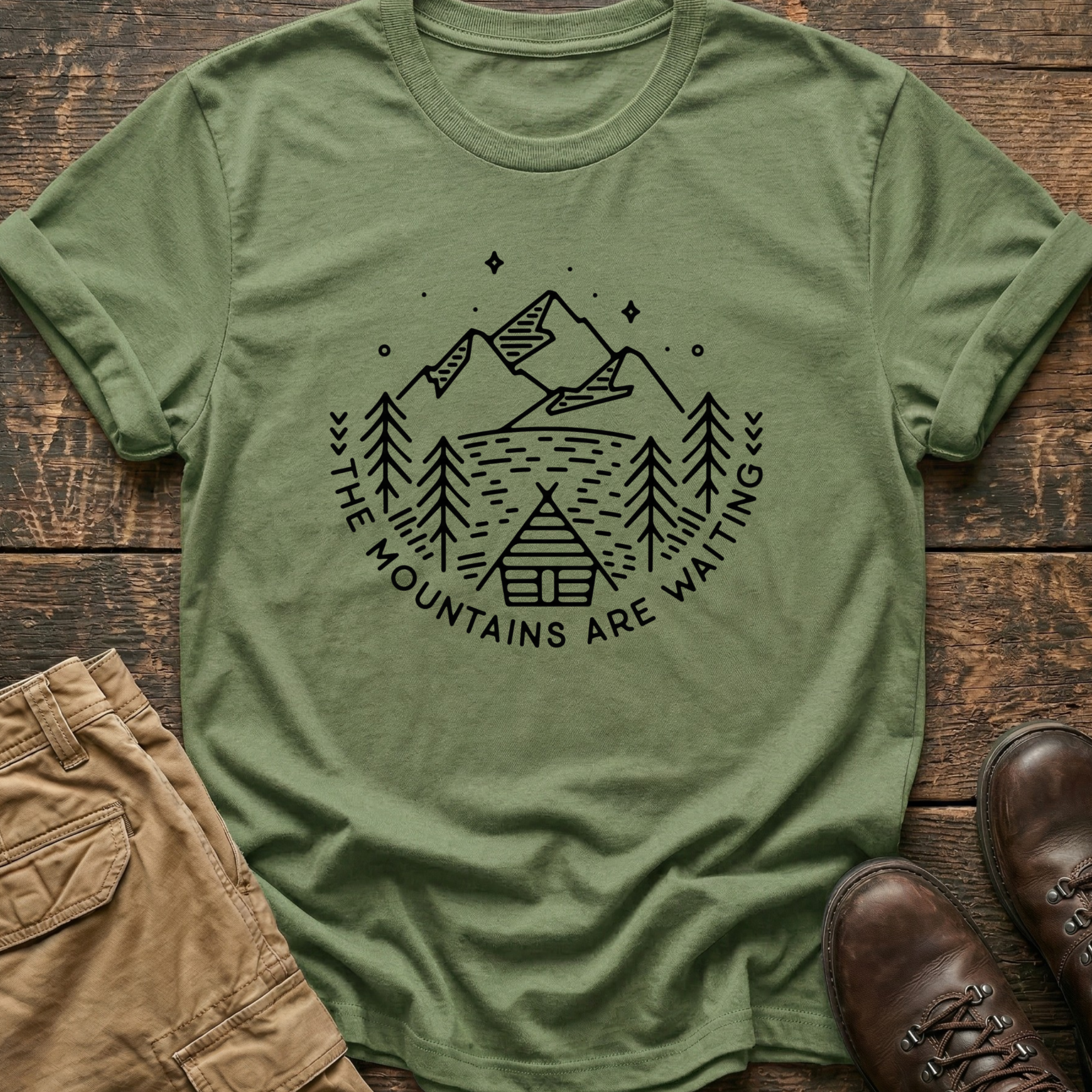 The Mountains Are Waiting Tee