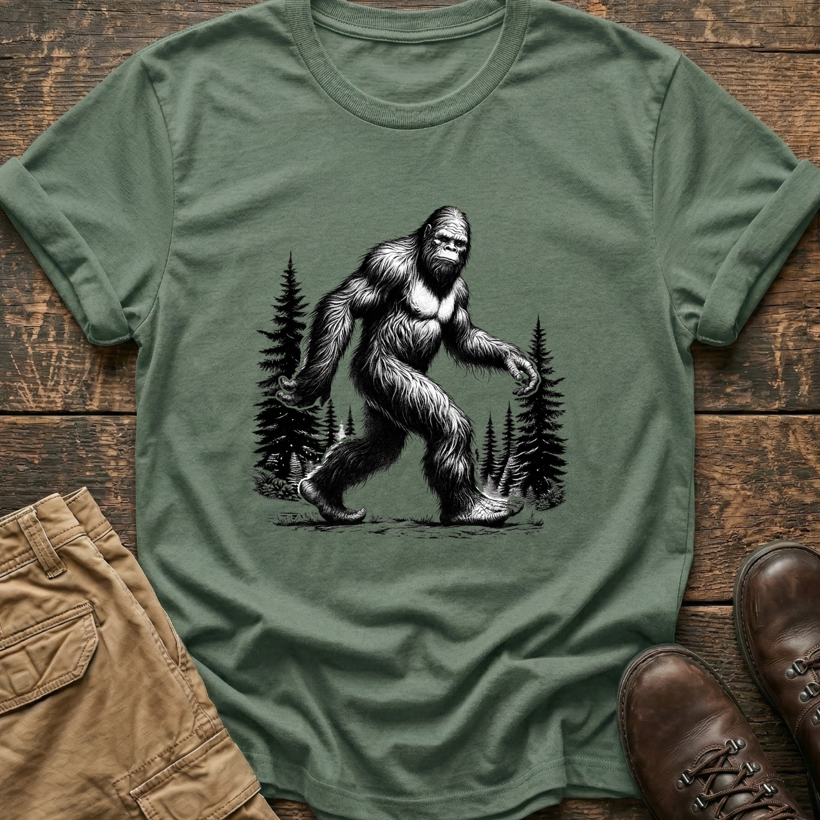 Sasquatch Hiking Tee