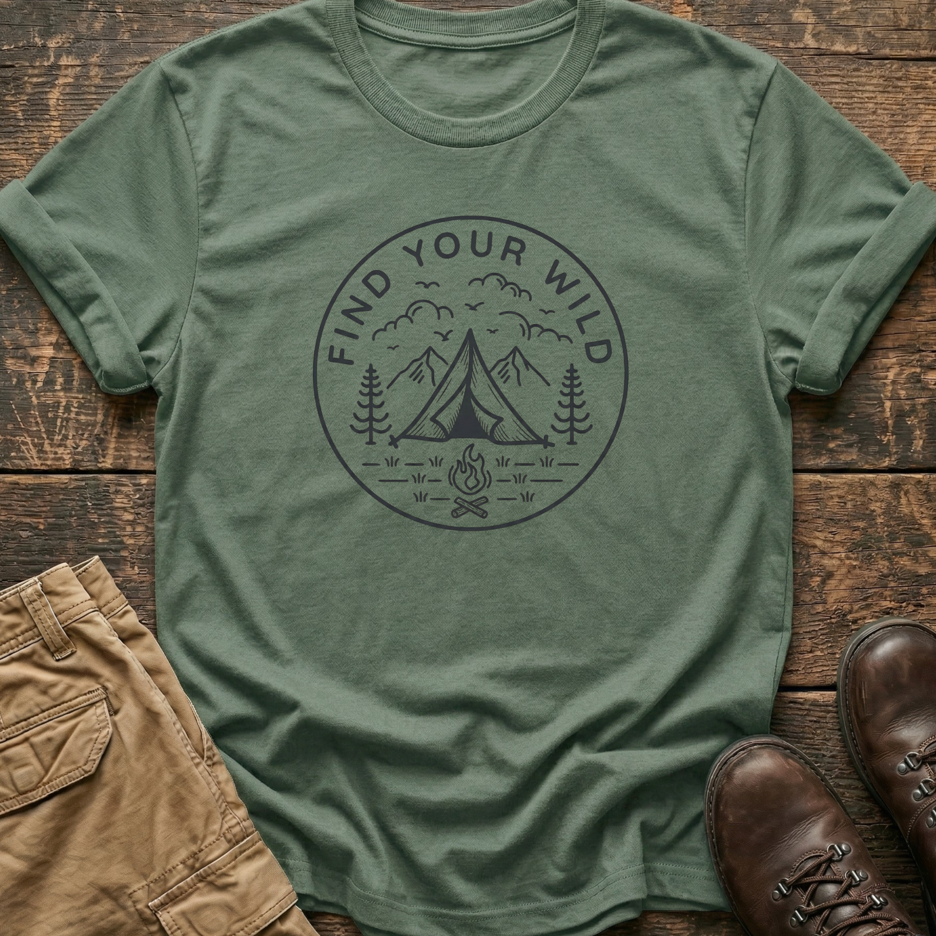 Find Your Wild Hiking Tee